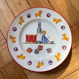 RARE Tiffany & Co Porcelain Child's Plate & Bowl by Mason's of England